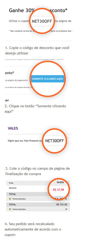 quero entrar no site da netshoes